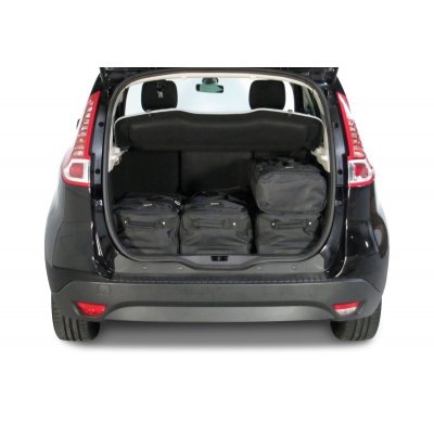 Set maletas especifico RENAULT Scénic III 2009-2016 mpv CAR-BAGS (3x Trolley + 3x Bolsa de mano)