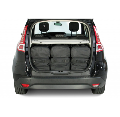 Set maletas especifico RENAULT Scénic III 2009-2016 mpv CAR-BAGS (3x Trolley + 3x Bolsa de mano)