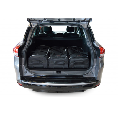 Set maletas especifico RENAULT Clio IV Estate / Grandtour 2013- wagon CAR-BAGS (3x Trolley + 3x Bolsa de mano)