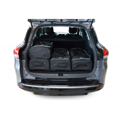 Set maletas especifico RENAULT Clio IV Estate / Grandtour 2013- wagon CAR-BAGS (3x Trolley + 3x Bolsa de mano)