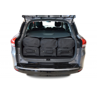Set maletas especifico RENAULT Clio IV Estate / Grandtour 2013- wagon CAR-BAGS (3x Trolley + 3x Bolsa de mano)