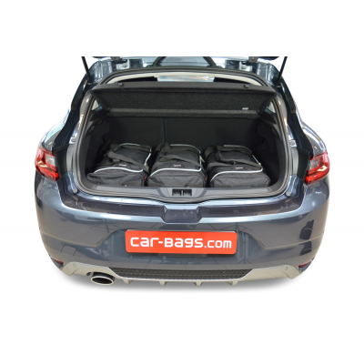 Set maletas especifico RENAULT Mégane IV 2016- 5d CAR-BAGS (3x Trolley + 3x Bolsa de mano)