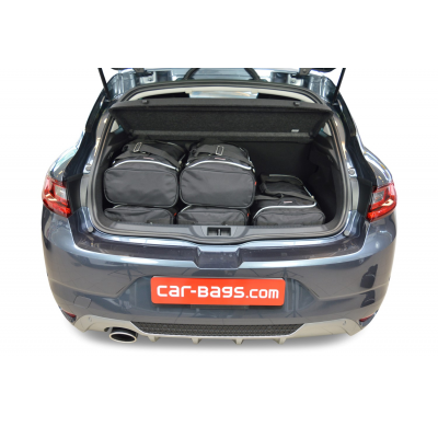 Set maletas especifico RENAULT Mégane IV 2016- 5d CAR-BAGS (3x Trolley + 3x Bolsa de mano)