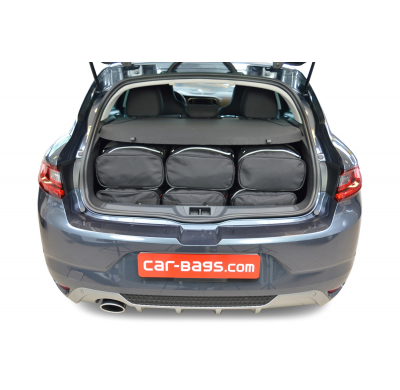Set maletas especifico RENAULT Mégane IV 2016- 5d CAR-BAGS (3x Trolley + 3x Bolsa de mano)
