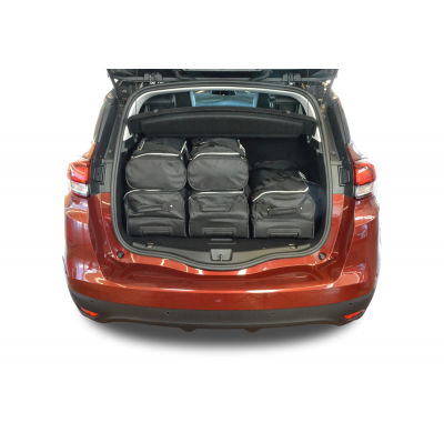 Set maletas especifico RENAULT Scènic IV 2016- mpv CAR-BAGS (3x Trolley + 3x Bolsa de mano)