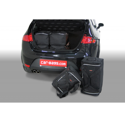 Set maletas especifico SEAT Leon (1P) 2005-2012 3d & 5d CAR-BAGS (3x Trolley + 3x Bolsa de mano)