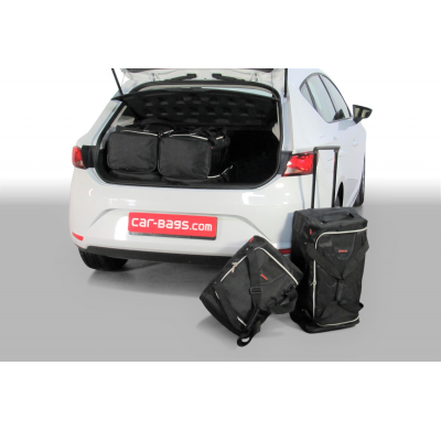 Set maletas especifico SEAT Leon (5F) 2012- 3d & 5d CAR-BAGS (3x Trolley + 3x Bolsa de mano)