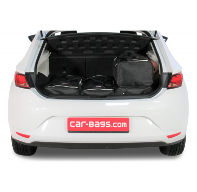 Set maletas especifico SEAT Leon (5F) 2012- 3d & 5d CAR-BAGS (3x Trolley + 3x Bolsa de mano)