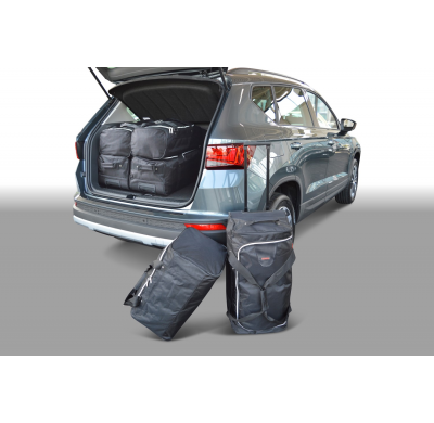 Set maletas especifico SEAT Ateca high boot floor 2016- suv CAR-BAGS (3x Trolley + 3x Bolsa de mano)