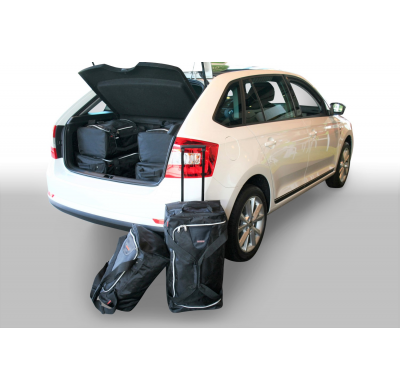 Set maletas especifico SKODA Rapid Spaceback (NH1) 2013- 5d CAR-BAGS (3x Trolley + 3x Bolsa de mano)