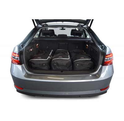 Set maletas especifico SKODA Superb III (3V) 2015- 5d CAR-BAGS (3x Trolley + 3x Bolsa de mano)