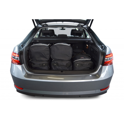 Set maletas especifico SKODA Superb III (3V) 2015- 5d CAR-BAGS (3x Trolley + 3x Bolsa de mano)