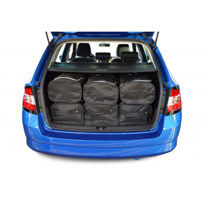 Set maletas especifico SKODA Fabia III (NJ) combi 2014- wagon CAR-BAGS (3x Trolley + 3x Bolsa de mano)