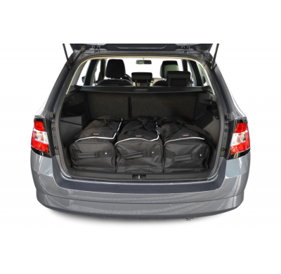 Set maletas especifico SKODA Fabia II (5J) combi 2007-2014 wagon CAR-BAGS (3x Trolley + 3x Bolsa de mano)