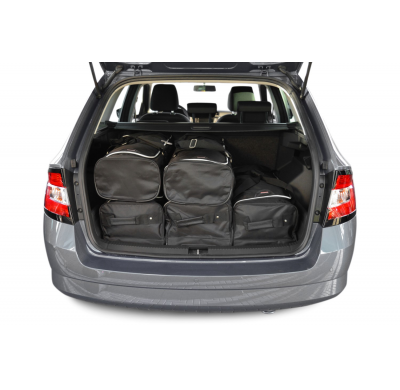 Set maletas especifico SKODA Fabia II (5J) combi 2007-2014 wagon CAR-BAGS (3x Trolley + 3x Bolsa de mano)