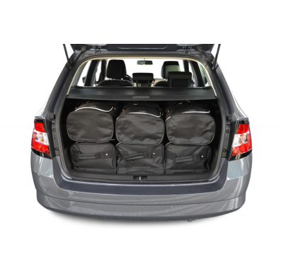 Set maletas especifico SKODA Fabia II (5J) combi 2007-2014 wagon CAR-BAGS (3x Trolley + 3x Bolsa de mano)