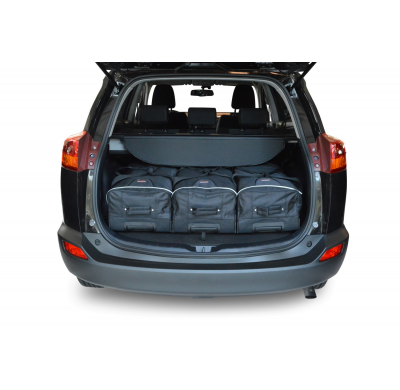 Set maletas especifico TOYOTA RAV4 IV Hybride (XA40) 2013- suv CAR-BAGS (3x Trolley + 3x Bolsa de mano)