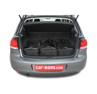 Set maletas especifico VOLKSWAGEN Golf VI (5K) 2008-2012 3d & 5d CAR-BAGS (3x Trolley + 3x Bolsa de mano)