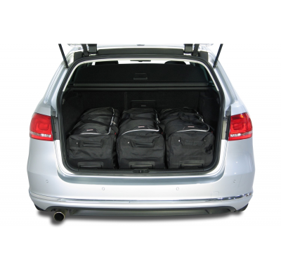 Set maletas especifico VOLKSWAGEN Passat (B7) Variant 2010-2014 wagon CAR-BAGS (3x Trolley + 3x Bolsa de mano)