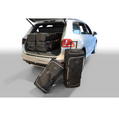 Set maletas especifico VOLKSWAGEN Touareg II (7P5) 2010- suv CAR-BAGS (3x Trolley + 3x Bolsa de mano)