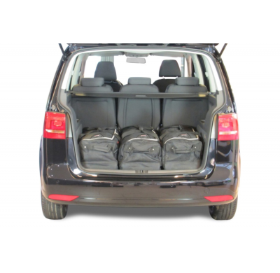 Set maletas especifico VOLKSWAGEN Touran II (1T reestyling) 2010-2015 mpv CAR-BAGS (3x Trolley + 3x Bolsa de mano)