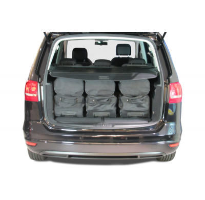 Set maletas especifico VOLKSWAGEN Sharan II (7N) 2010- mpv CAR-BAGS (3x Trolley + 3x Bolsa de mano)
