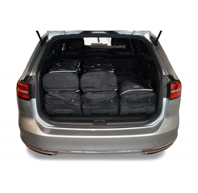 Set maletas especifico VOLKSWAGEN Passat (B8) Variant GTE 2015- wagon CAR-BAGS (3x Trolley + 3x Bolsa de mano)