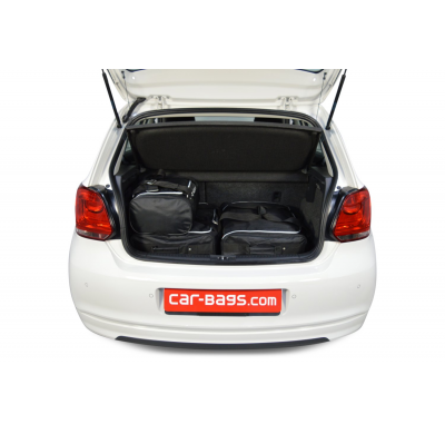 Set maletas especifico VOLKSWAGEN Polo V (6R & 6C reestyling) 2009- 3d & 5d CAR-BAGS (2x Trolley + 3x Bolsa de mano)
