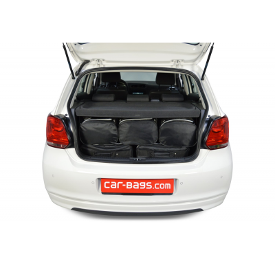 Set maletas especifico VOLKSWAGEN Polo V (6R & 6C reestyling) 2009- 3d & 5d CAR-BAGS (2x Trolley + 3x Bolsa de mano)