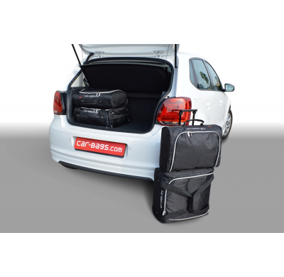 Set maletas especifico VOLKSWAGEN Polo V (6R & 6C reestyling) 2009- 3d & 5d CAR-BAGS (2x Trolley + 2x Bolsa de mano)