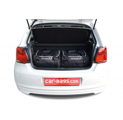 Set maletas especifico VOLKSWAGEN Polo V (6R & 6C reestyling) 2009- 3d & 5d CAR-BAGS (2x Trolley + 2x Bolsa de mano)