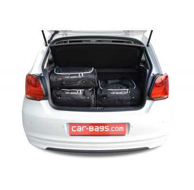 Set maletas especifico VOLKSWAGEN Polo V (6R & 6C reestyling) 2009- 3d & 5d CAR-BAGS (2x Trolley + 2x Bolsa de mano)