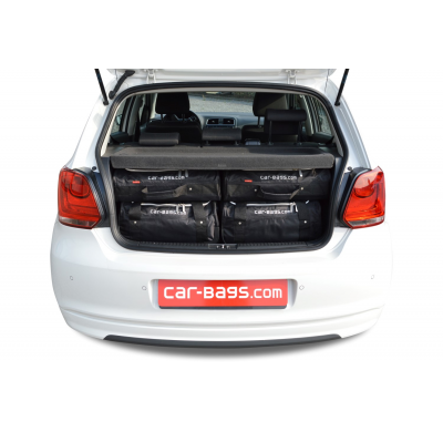 Set maletas especifico VOLKSWAGEN Polo V (6R & 6C reestyling) 2009- 3d & 5d CAR-BAGS (2x Trolley + 2x Bolsa de mano)