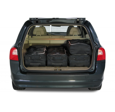 Set maletas especifico VOLVO V70 (P24) 2007-2016 wagon CAR-BAGS (3x Trolley + 3x Bolsa de mano)