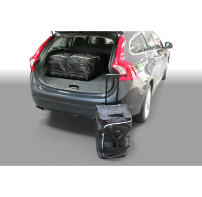 Set maletas especifico VOLVO V60 Plug-In Hybrid 2012- wagon CAR-BAGS (3x Trolley)