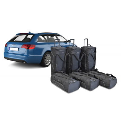 Set maletas especifico Carbags Pro.Line AUDI A6 Avant (C6) Año: 2005-2011 wagon Incluido Allroad-  Incluye: Trolley bag: 3pcs -7