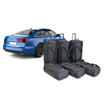 Set maletas especifico Carbags Pro.Line AUDI A6 (C7) Año: 2011-2018 4 Puertas -  Incluye: Trolley bag: 3pcs -79ltr Bolsa viaje: