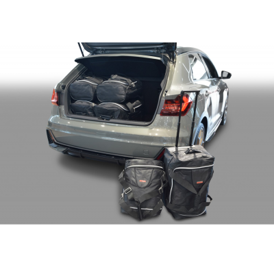 Set maletas especifico Carbags  AUDI A1 Sportback (GB) Año: 2018-> 5 Puertas Piso del maletero ajustable en la posición más baja