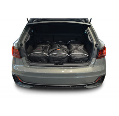 Set maletas especifico Carbags  AUDI A1 Sportback (GB) Año: 2018-> 5 Puertas Piso del maletero ajustable en la posición más baja