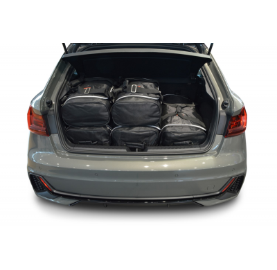 Set maletas especifico Carbags  AUDI A1 Sportback (GB) Año: 2018-> 5 Puertas Piso del maletero ajustable en la posición más baja