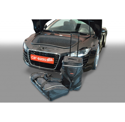 Set maletas especifico Carbags  AUDI R8 (42) Año: 2009-2015 cabriolet -  Incluye: Trolley bag: 1pcs -48ltr Bolsa viaje: 1pcs -40