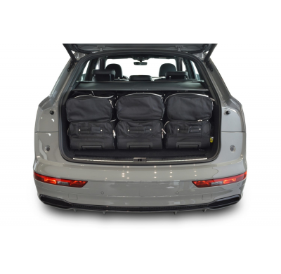 Set maletas especifico Carbags  AUDI Q5 (FY) Año: 2019-> suv Sólo para TSFI e-  Incluye: Trolley bag: 3pcs -64ltr Bolsa viaje: 3