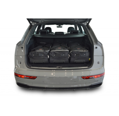 Set maletas especifico Carbags  AUDI Q5 (FY) Año: 2019-> suv Sólo para TSFI e-  Incluye: Trolley bag: 3pcs -64ltr Bolsa viaje: 3