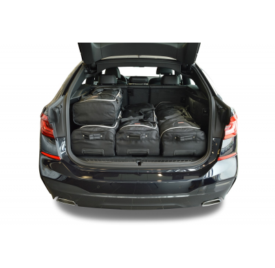 Set maletas especifico Carbags  BMW 6 Series GT (G32) Año: 2017-> 5 Puertas -  Incluye: Trolley bag: 3pcs -92ltr Bolsa viaje: 3p