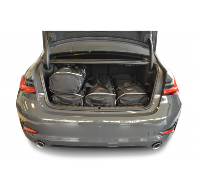 Set maletas especifico Carbags  BMW 3 Series (G20) Año: 2019-> 4 Puertas -  Incluye: Trolley bag: 3pcs -64ltr Bolsa viaje: 3pcs