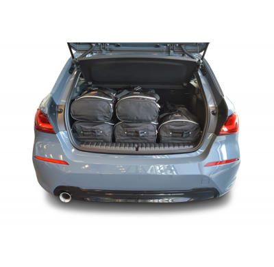 Set maletas especifico Carbags  BMW 1 Series (F40) Año: 2019-> 5 Puertas -  Incluye: Trolley bag: 3pcs -46ltr Bolsa viaje: 3pcs