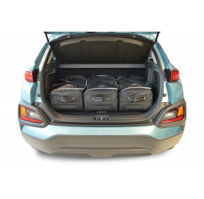 Set maletas especifico Carbags  HYUNDAI Kona (OS) Año: 2017-> suv Incluido el sistema eléctrico-  Incluye: Trolley bag: 3pcs -47