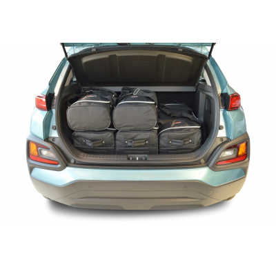 Set maletas especifico Carbags  HYUNDAI Kona (OS) Año: 2017-> suv Incluido el sistema eléctrico-  Incluye: Trolley bag: 3pcs -47
