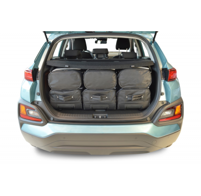 Set maletas especifico Carbags  HYUNDAI Kona (OS) Año: 2017-> suv Incluido el sistema eléctrico-  Incluye: Trolley bag: 3pcs -47
