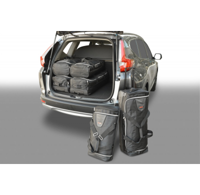 Set maletas especifico Carbags  HONDA CR-V V Año: 2018-> suv -  Incluye: Trolley bag: 3pcs -79ltr Bolsa viaje: 3pcs -43ltr Bolsa